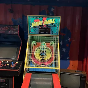 a pinball arcade machine