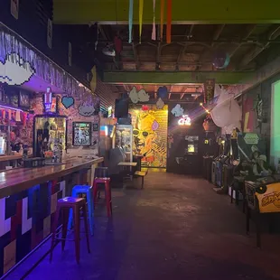 Bar area