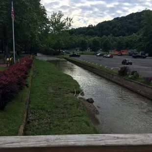 Creek running through the property