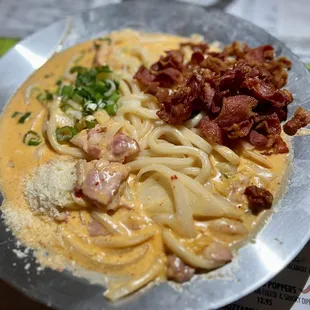 Kimchi Cream Pasta
