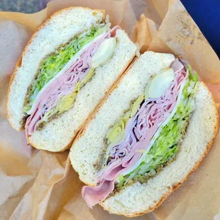 The Muffaletta-ish sandwich..