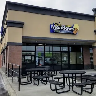 Outside of new Meadows in Cranberry