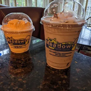 Small Dreamsicle and Medium German Chocolate Cake