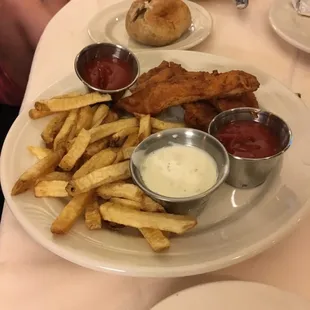 Kids chicken tenders, YUM!