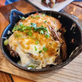 Poutine.  It was delicious!