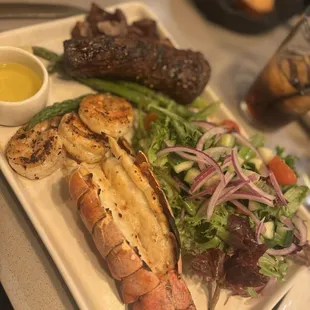 Surf &amp; Turf delicious. Can't wait to dine there again!