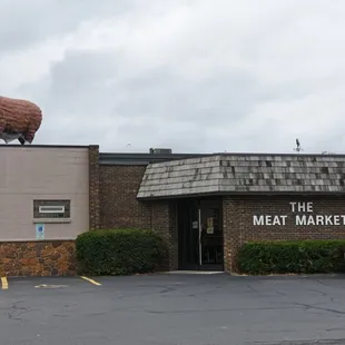 outside