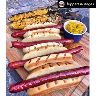 Frippers all beef hot dogs