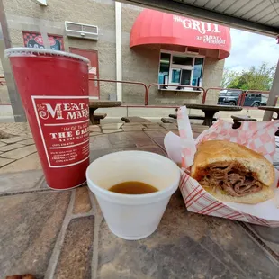Famous Tri Tip Sandwich w/ Au Jus