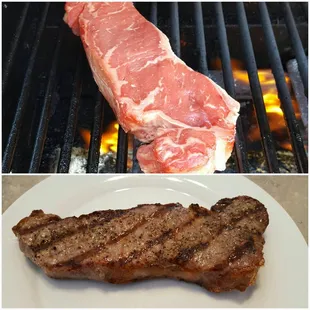 New York strip. They have great meat for grilling.