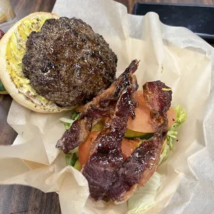 Bacon burger