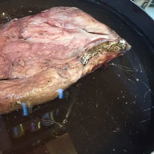 Huge portion of it was fat