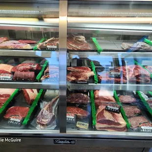 Great meat selection