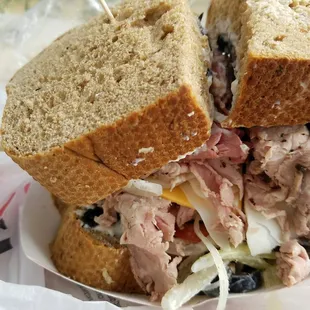 Italian , Russian rye, made to order and freestyle of blend by putting the It in Italian.