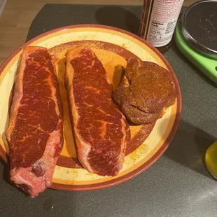 steak, food