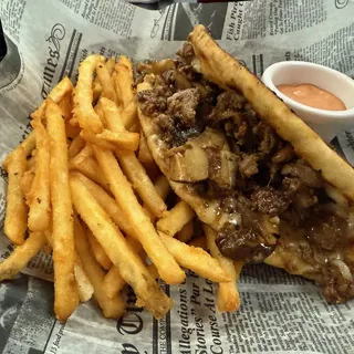 Mushroom Steak And Swiss