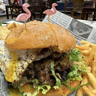 Bacon Truffle Smash Burger