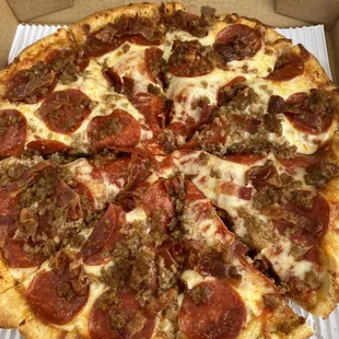 Butcher pizza ... deliciousness