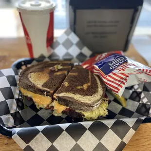 Rueben sandwich