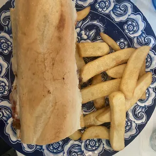 Chicken Parmesan Sandwich