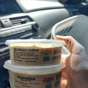 Their bread and butter (well, pita and dip) which is what this cafe primarily does to make their money.