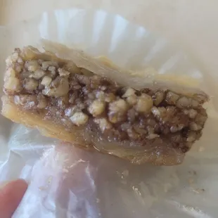 Delicious, gooey baklava!