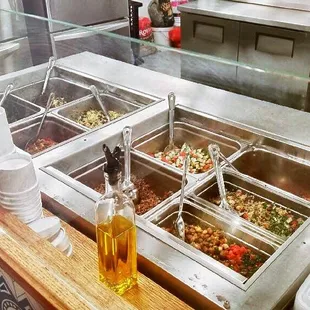 salads, interior