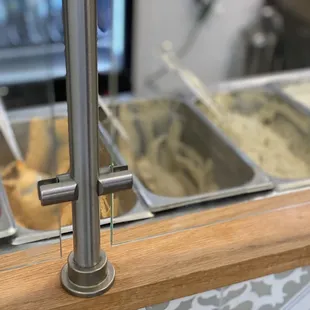 three scoops of ice cream