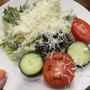 side salad with feta