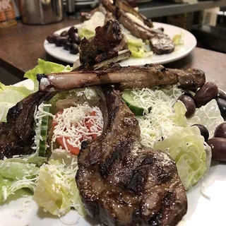 Grilled Lamb Chop Salad