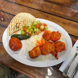 Chicken plate. Amazing