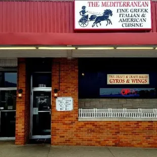 Our new sign.