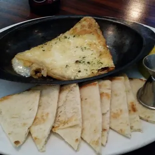 Flaming Cheese, well, it had been on fire a second ago