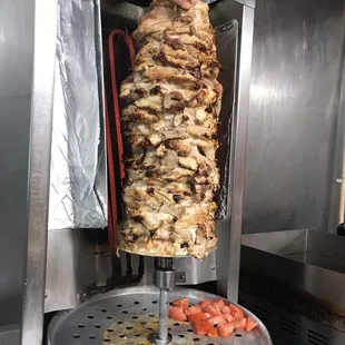 Stacked shawarma, the real deal  Taco al pastor old school