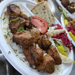 Lamb kebab