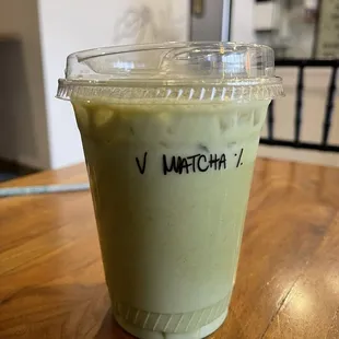 Iced Matcha Latte