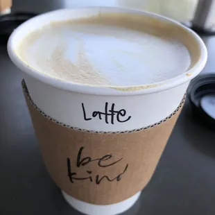 Sf Hazelnut Almond Milk Latte