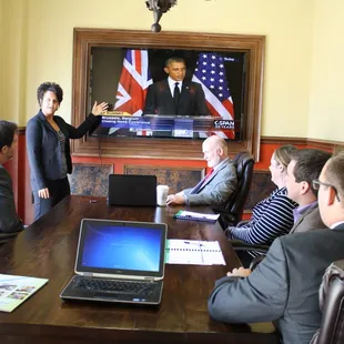 Use our well-appointed conference room for brainstorming sessions or client meetings.