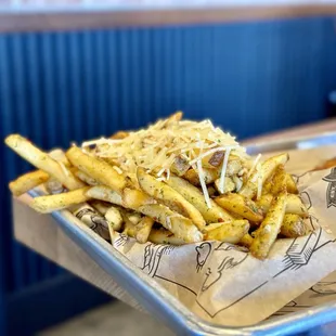 GARLIC PARMESAN FRIES