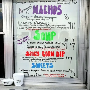 Menu Board (2 of 2)