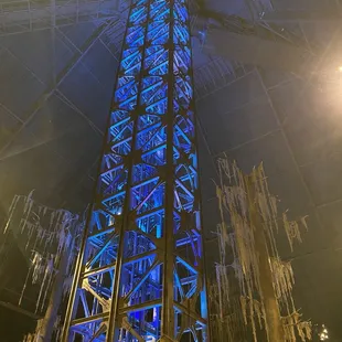 Elevator to observation deck.