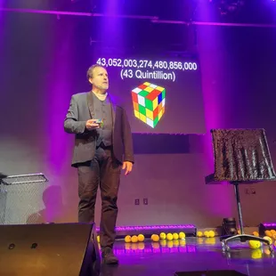 Mentalist Gerry Mccambridge.  Great show!