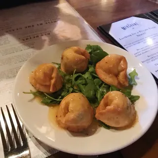 Spinach Wontons