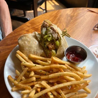 Crispy Caesar Wrap