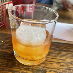 Peach old fashioned