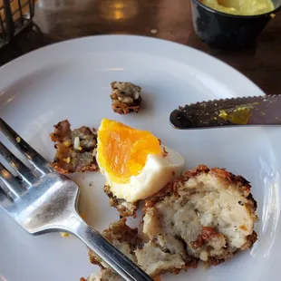 Scotch Egg in progress