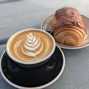 Flat White + Ham and Cheese