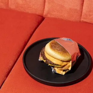 Egg Sandwich with Sausage