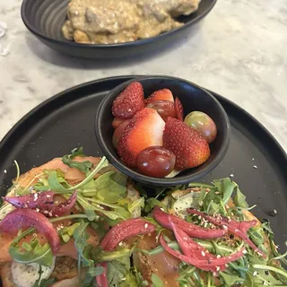 Lox English Muffin