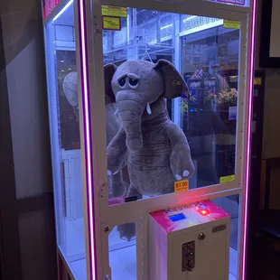 Morbid looking vending machine.